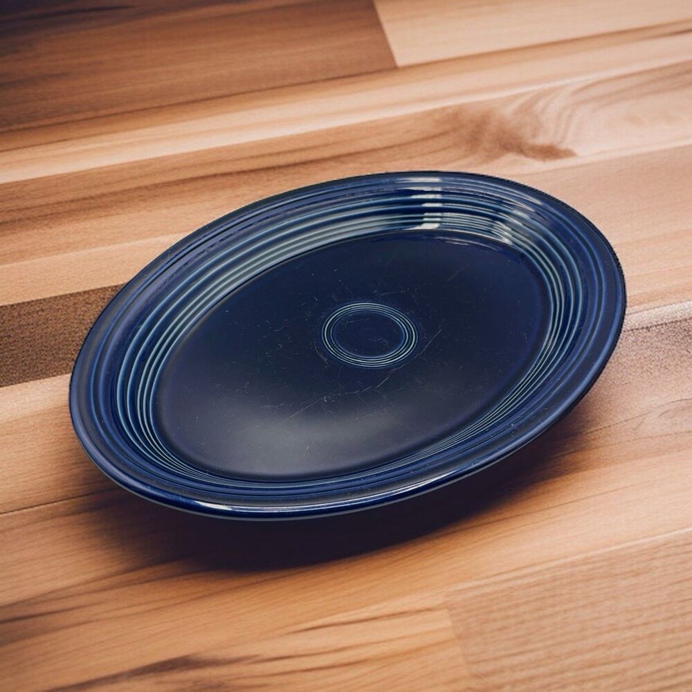 Fiestaware Large 13" Serving Platter Blue Fiesta